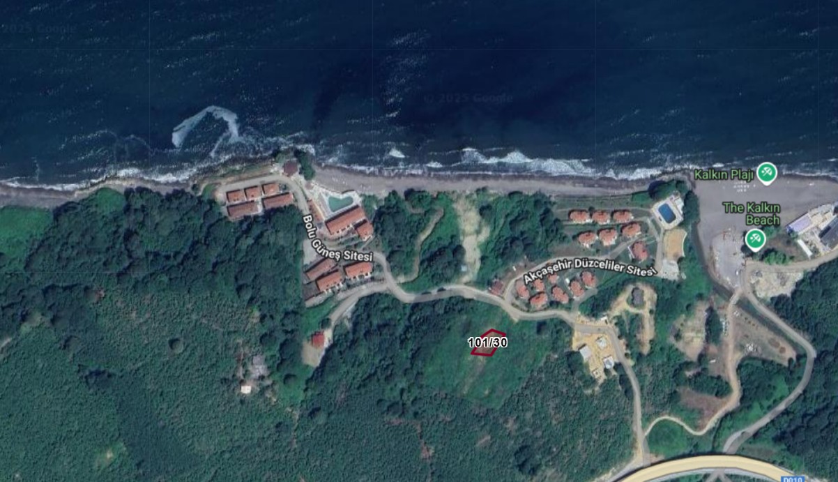 Düzce Akçakoca Kalkın Mahallesinde Satılık Arsa Ada 101 Parsel 30