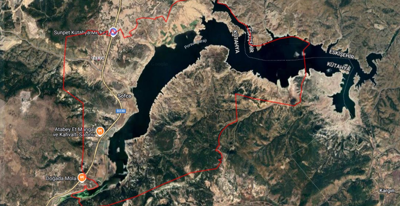 Kütahya Merkez Sofça Mahallesinde Satılık Tarla Ada 103 Parsel 74