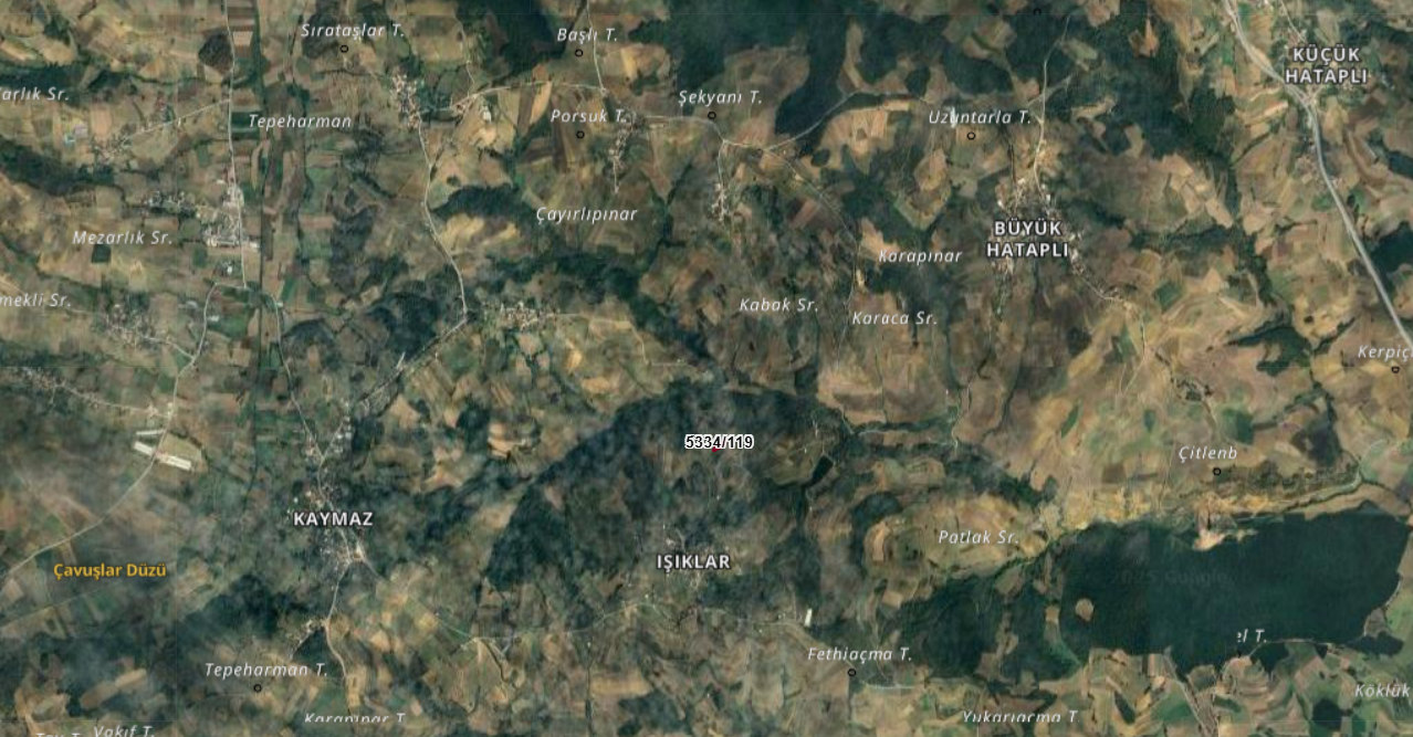 Sakarya Adapazarı Işıklar Mahallesinde Satılık Tarla Ada 5334 Parsel 119