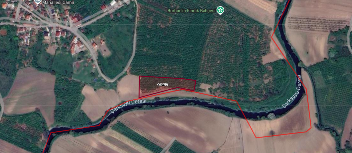 Sakarya Ferizli Karadiken Mahallesinde Satılık Tarla Ada 194 Parsel 2