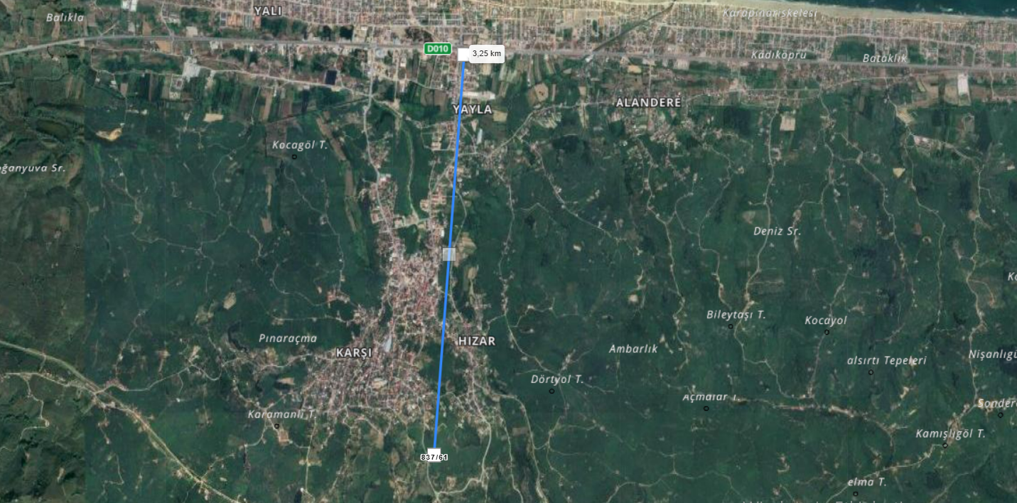 Sakarya Kocaali Yenimahalle Mahallesinde Satılık İmarlı Arsa Ada 837 Parsel 61