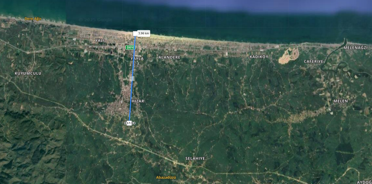 Sakarya Kocaali Yenimahalle Mahallesinde Satılık İmarlı Arsa Ada 837 Parsel 64